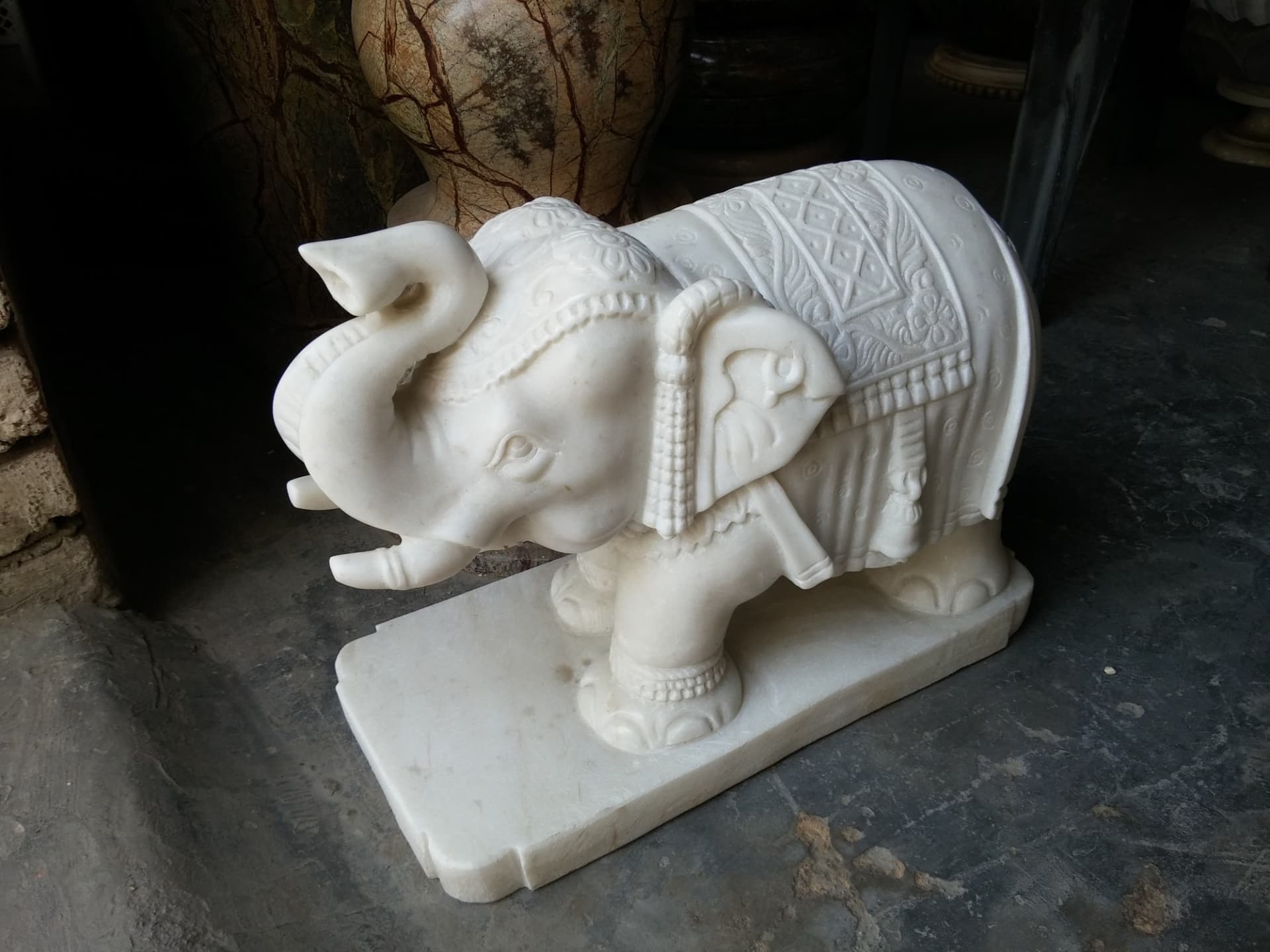 Marble Dust Elephant view 3