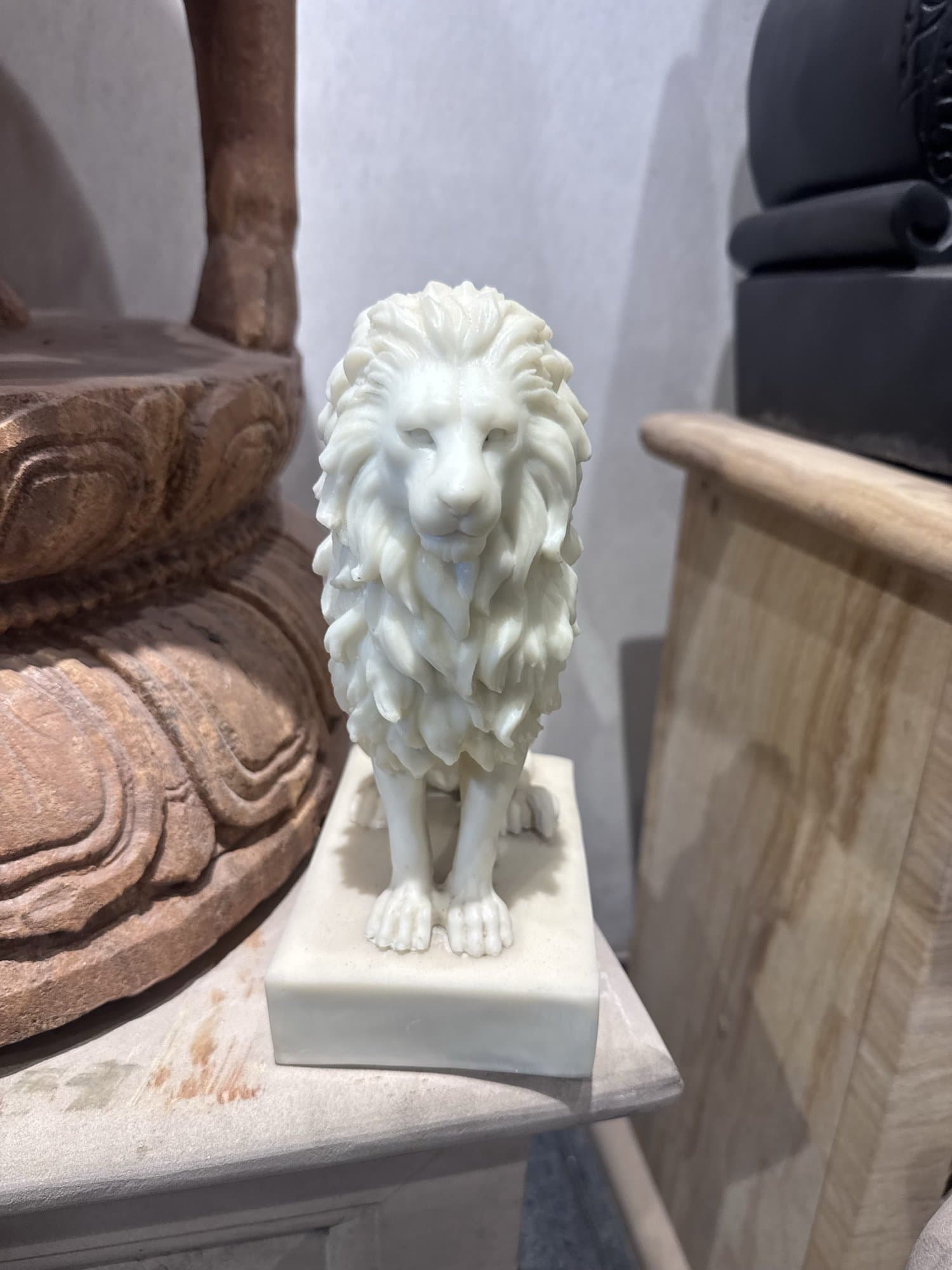 Marble Dust Guardian Lions — Marble Dust Composite