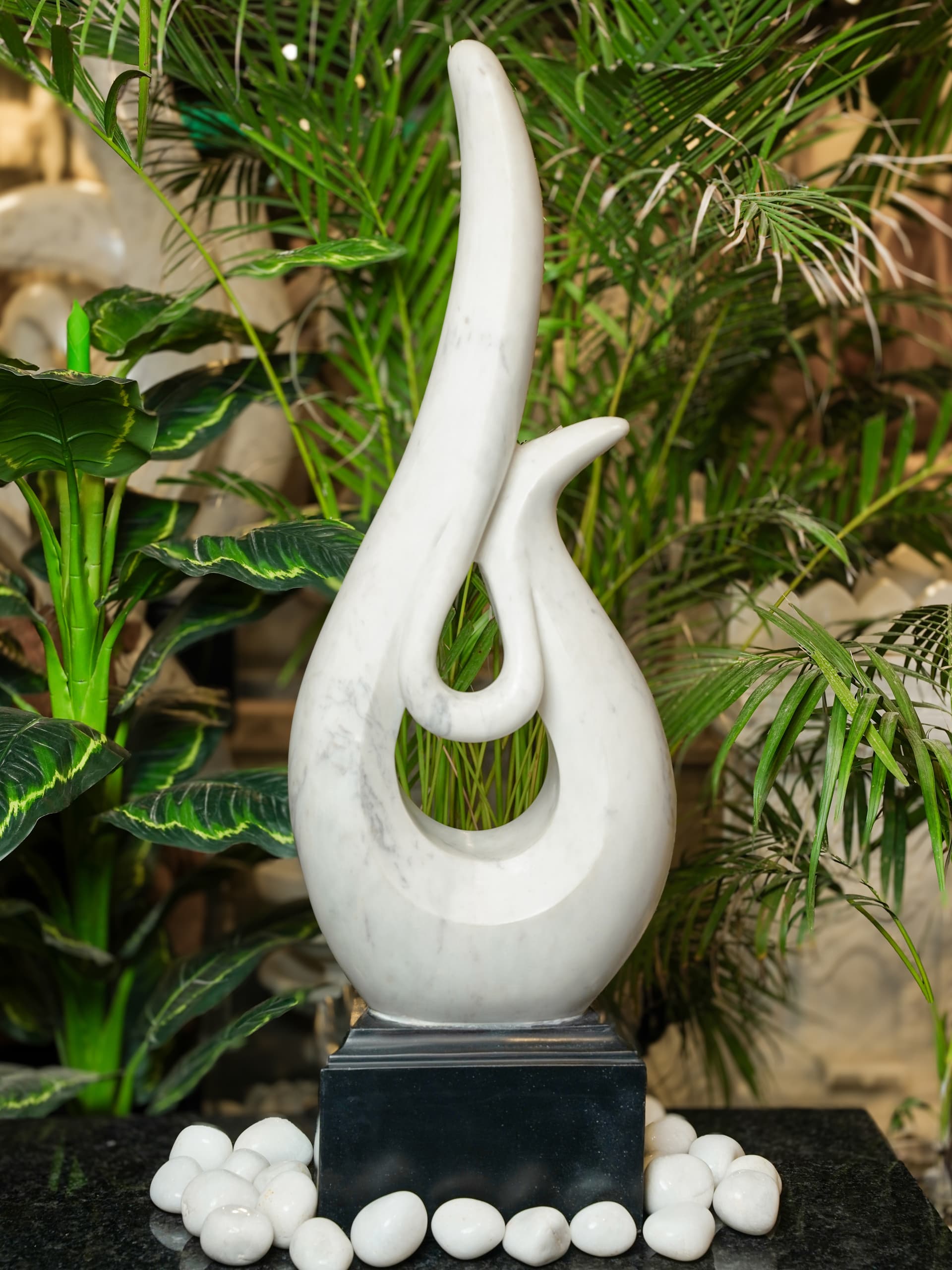 Serpentine Infinity — Indian Marble with Spots